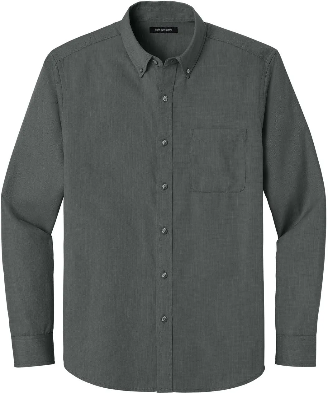 Port Authority Long Sleeve Nailhead Easy Care Shirt