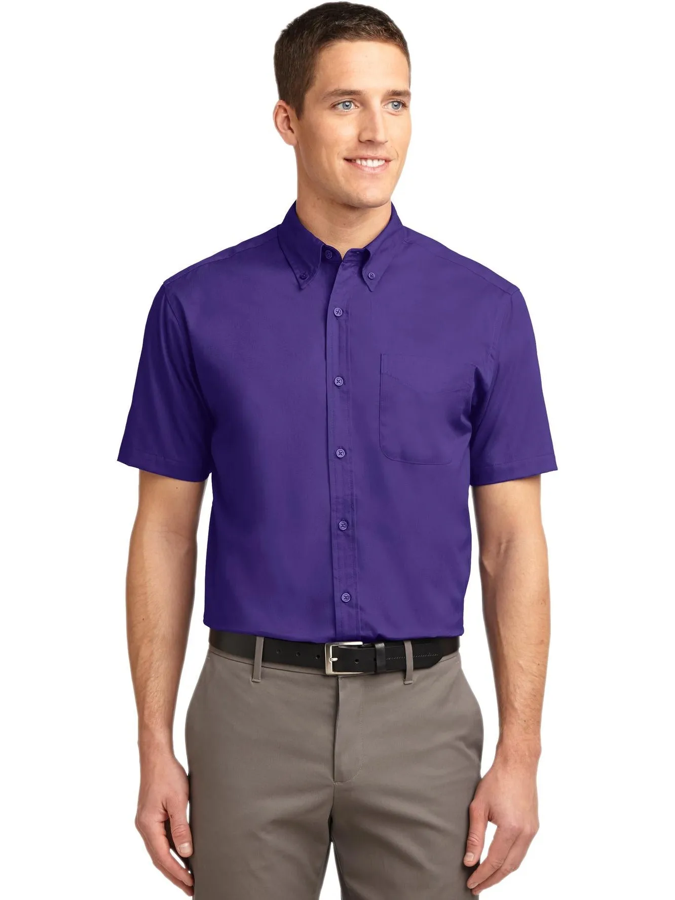 Port Authority Tall Short Sleeve Easy Care Shirt