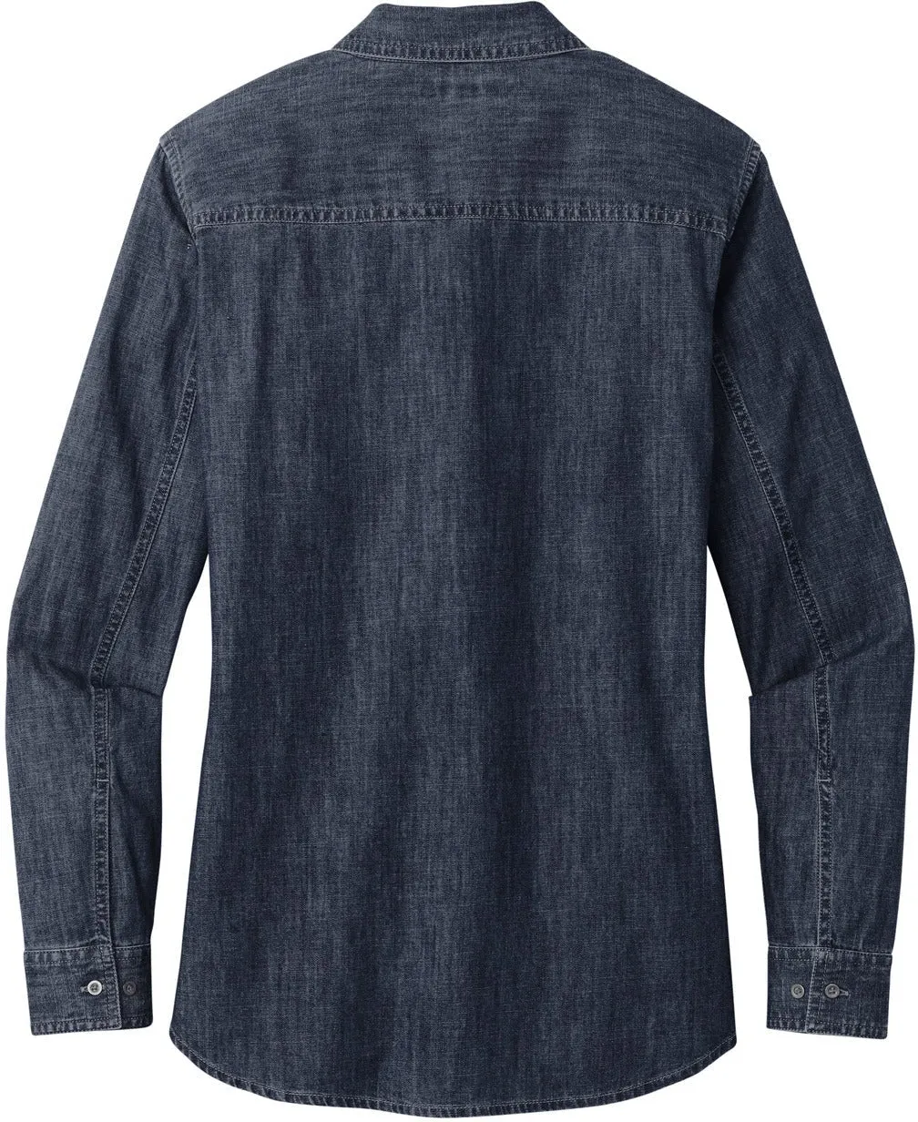 Port AuthorityLadies Long Sleeve Perfect Denim Shirt