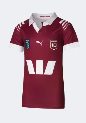 Puma Youth 2024 Queensland Maroons State of Origin Replica Jersey