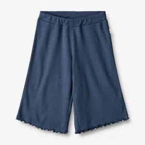 Rib Pants Gaia - blue waves Wheat