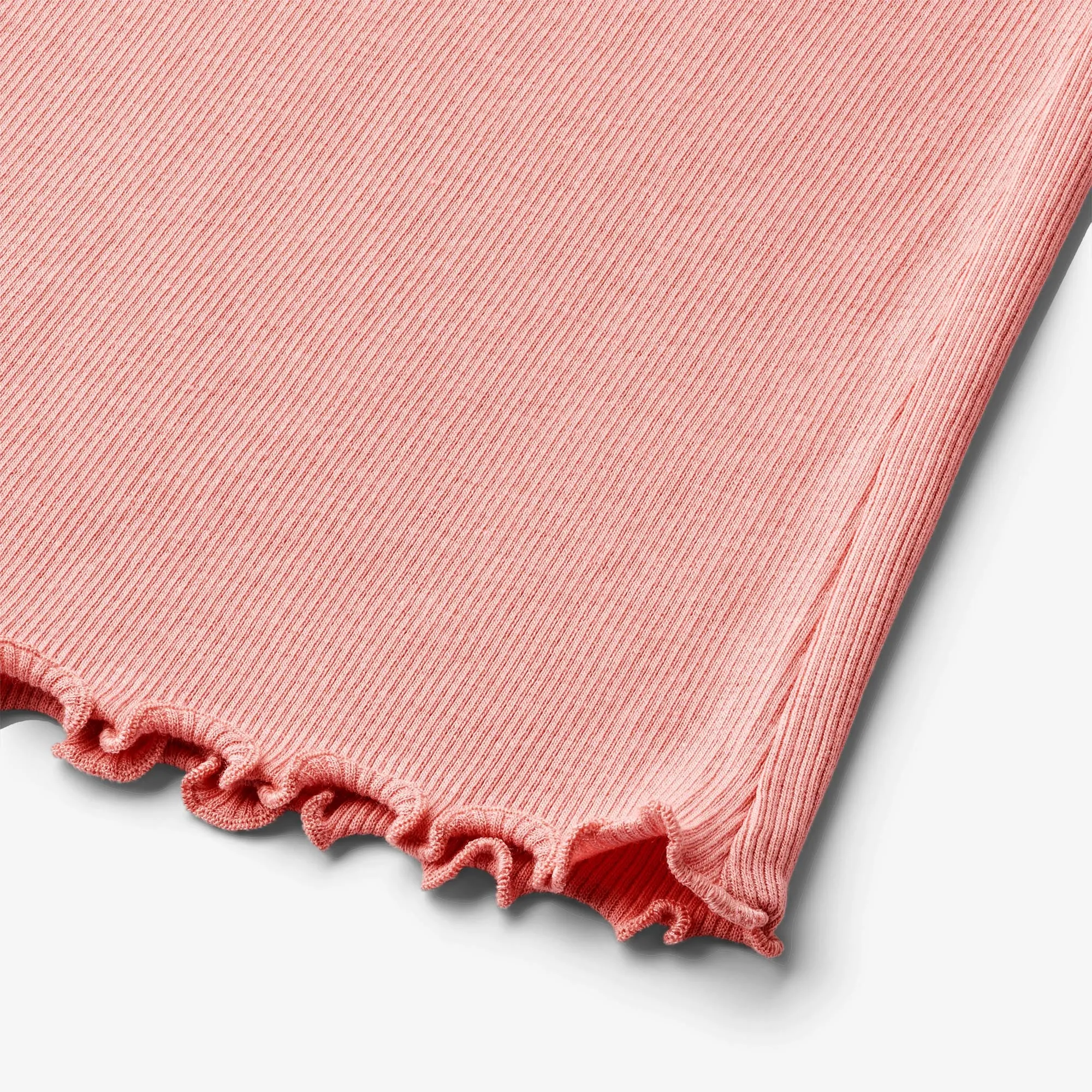 Rib Pants Gaia - rosette Wheat
