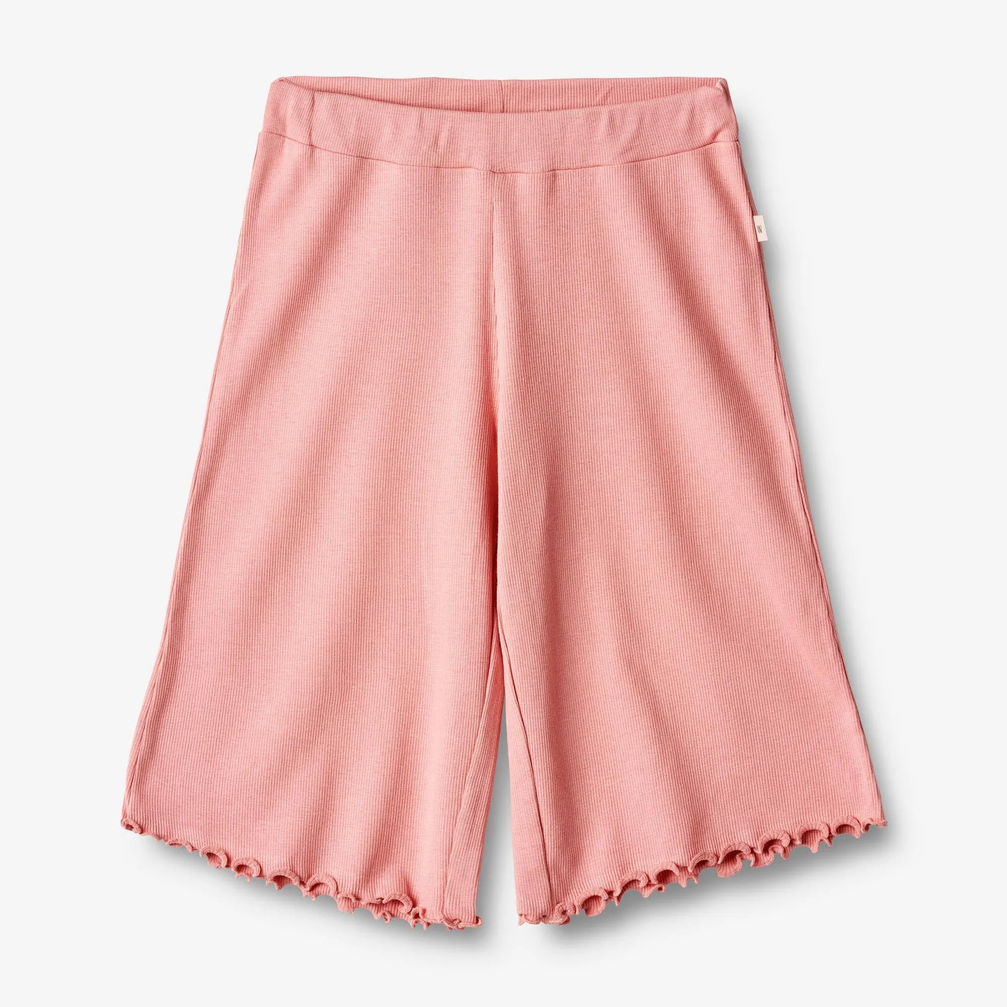 Rib Pants Gaia - rosette Wheat