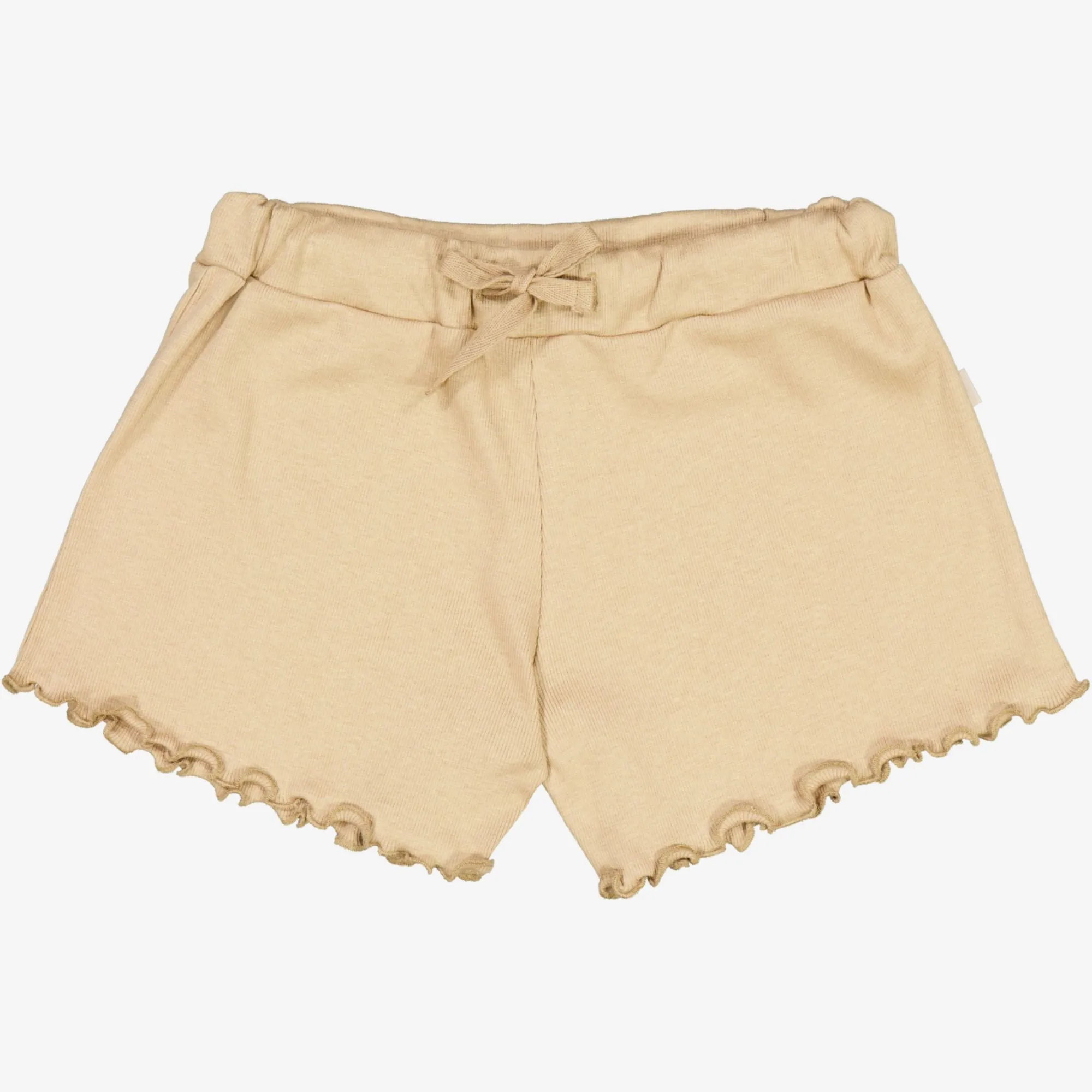 Rib Shorts Gertrud - latte Wheat