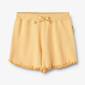 Rib Shorts Gertrud - pale apricot Wheat