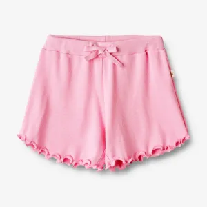 Rib Shorts Gertrud - pink Wheat