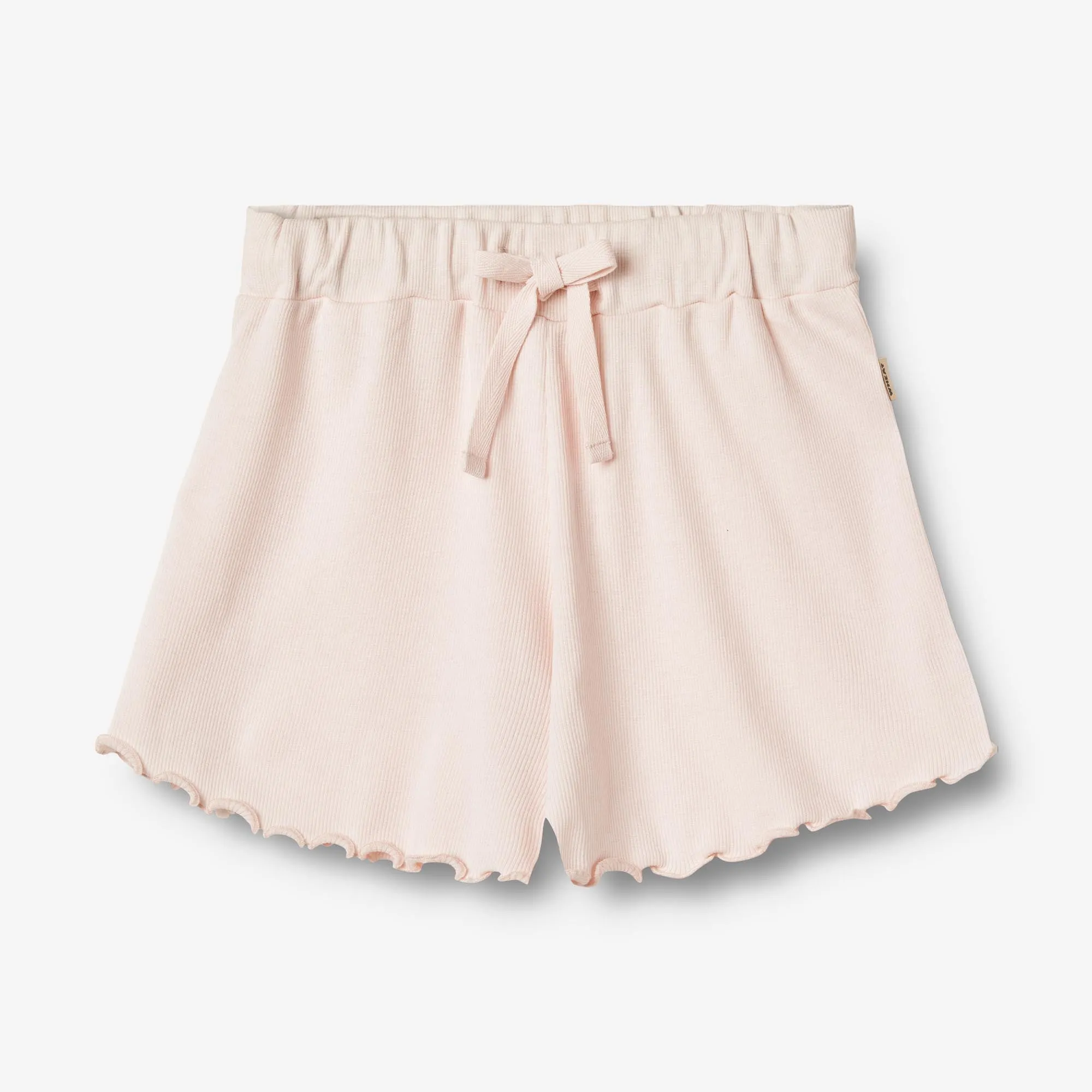 Rib Shorts Gertrud - soft rose Wheat