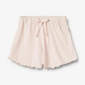 Rib Shorts Gertrud - soft rose Wheat