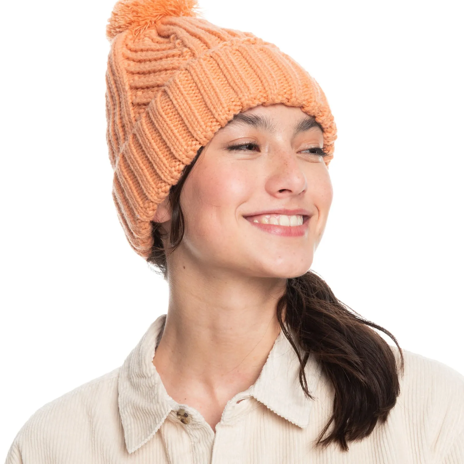 Roxy Womens Cosy Sundown Knitted Bobble Hat