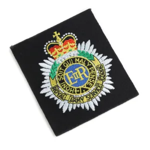 ROYAL ARMY SERVICE CORPS BLAZER BADGE Silvermans