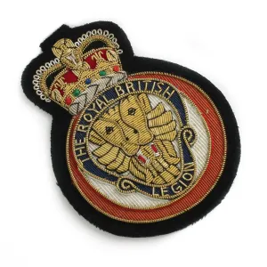 ROYAL BRITISH LEGION WIRE BLAZER BADGE Silvermans