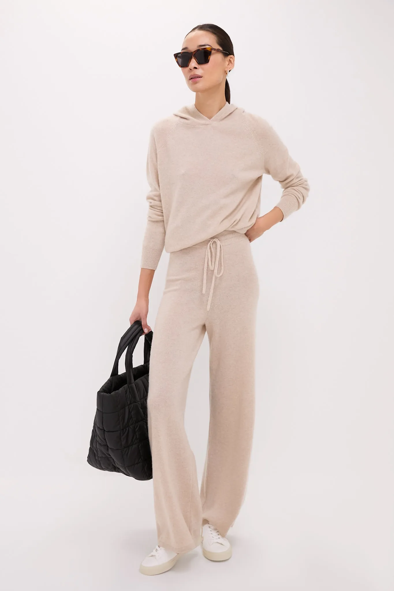 Sandstone Cashmere Jane Hoodie
