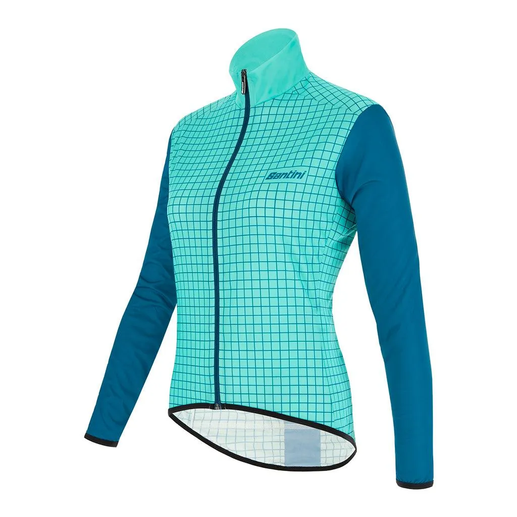 Santini Nebula Women Jacket (Aqua)