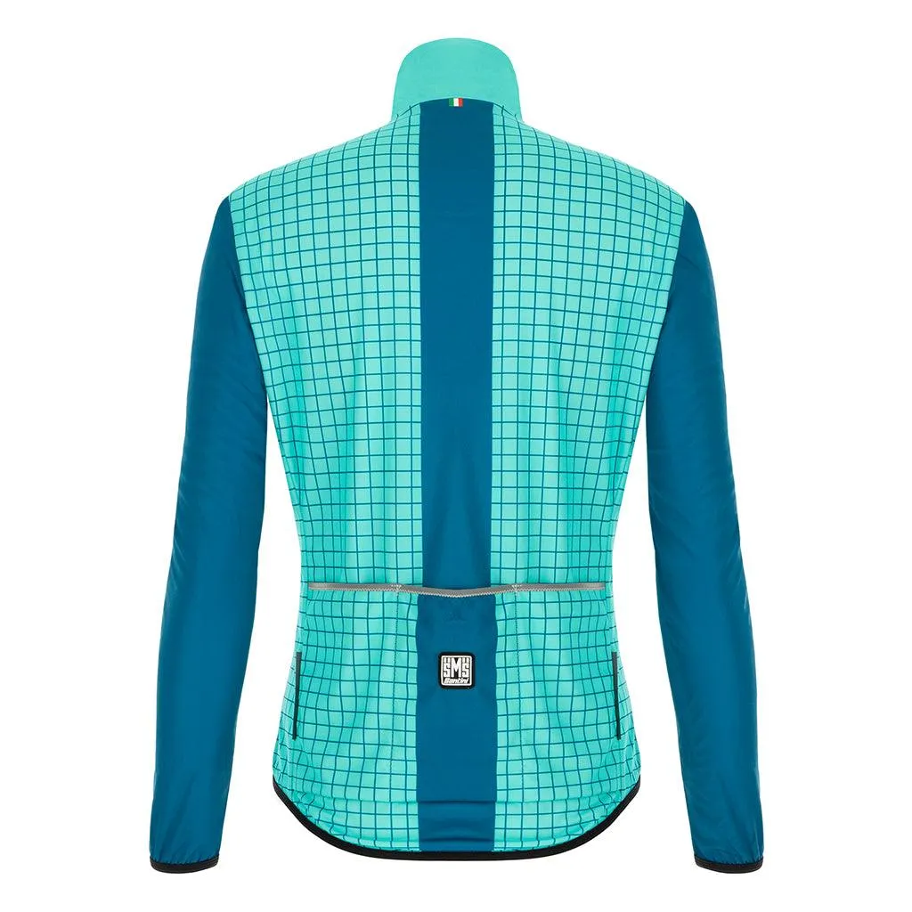 Santini Nebula Women Jacket (Aqua)