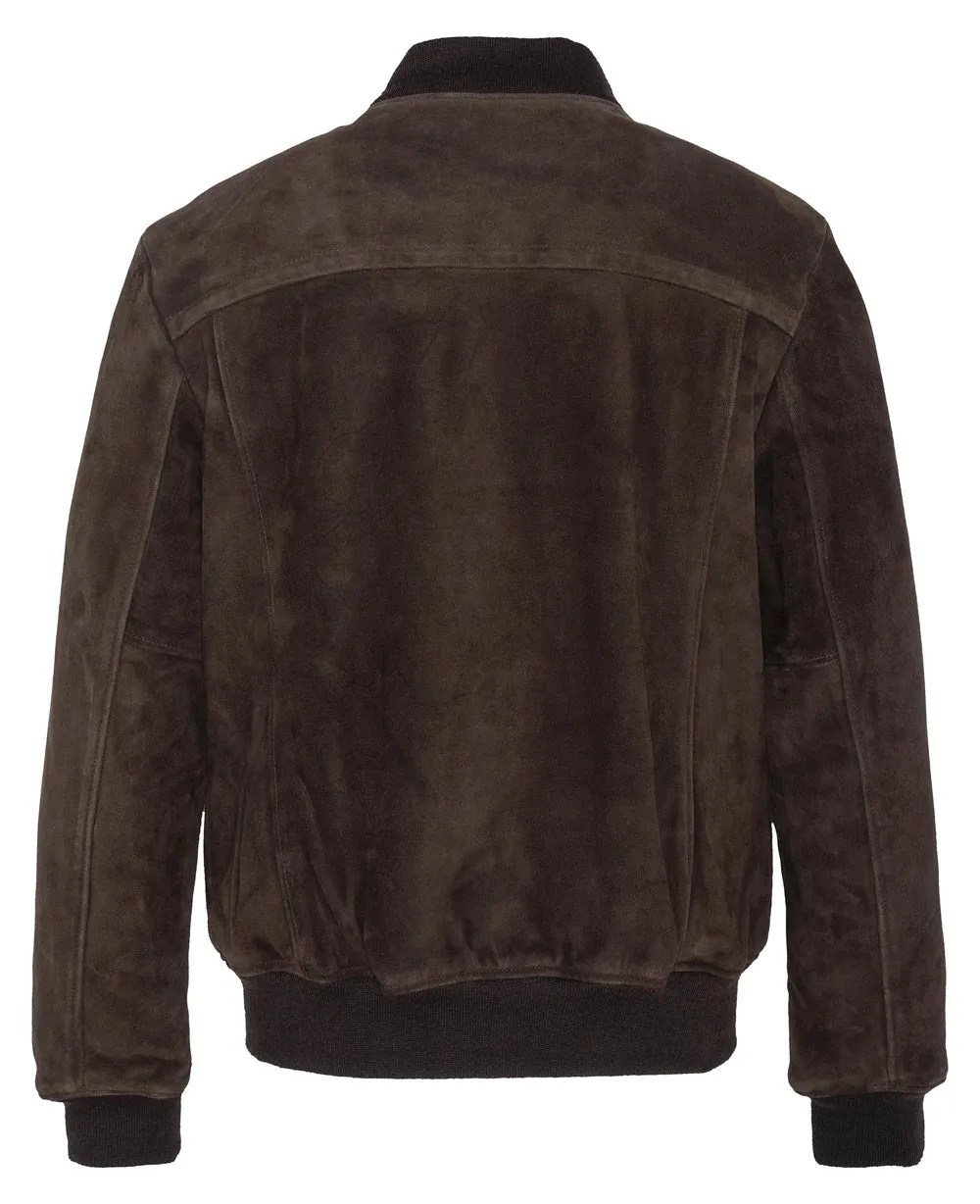 SCHOTT LC3017 SUEDE BOMBER JACKET Silvermans