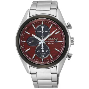 Seiko Men's Macchina Sportiva Red Dial Watch