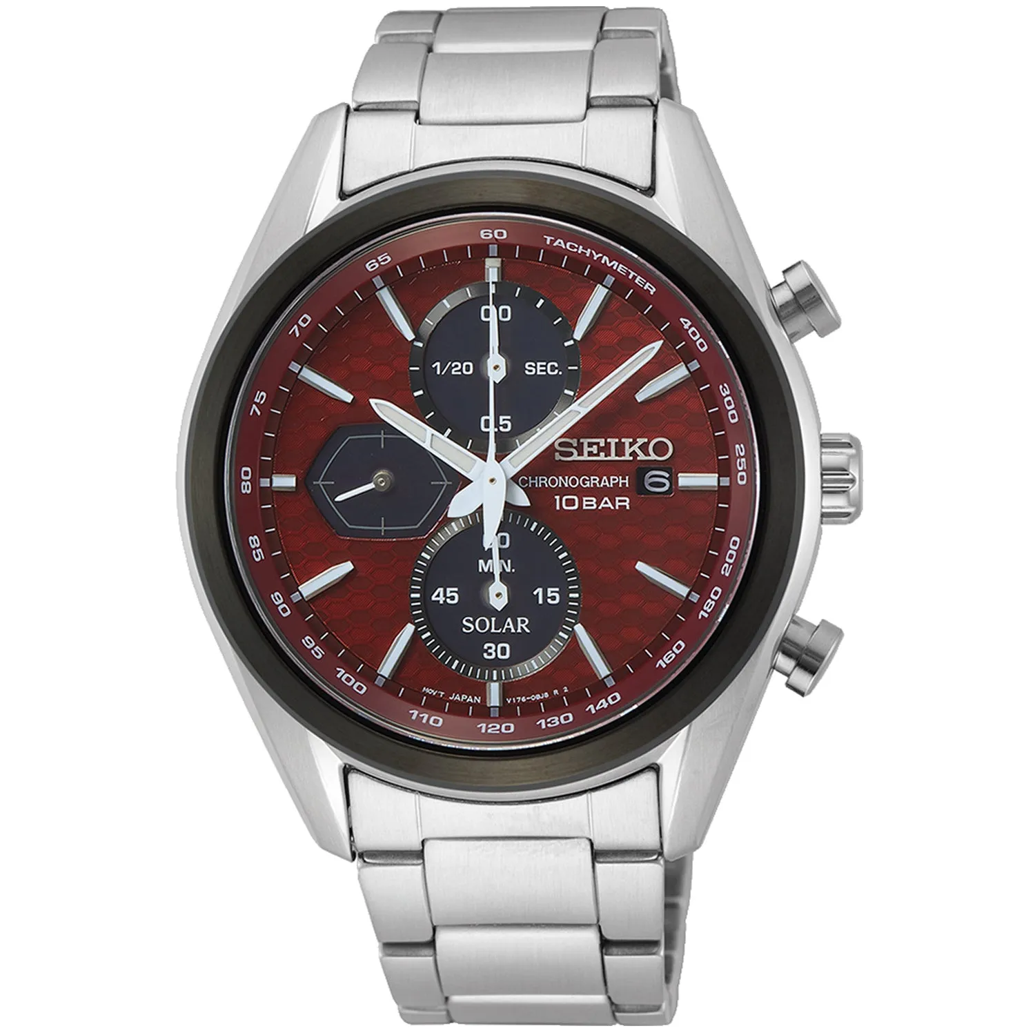 Seiko Men's Macchina Sportiva Red Dial Watch
