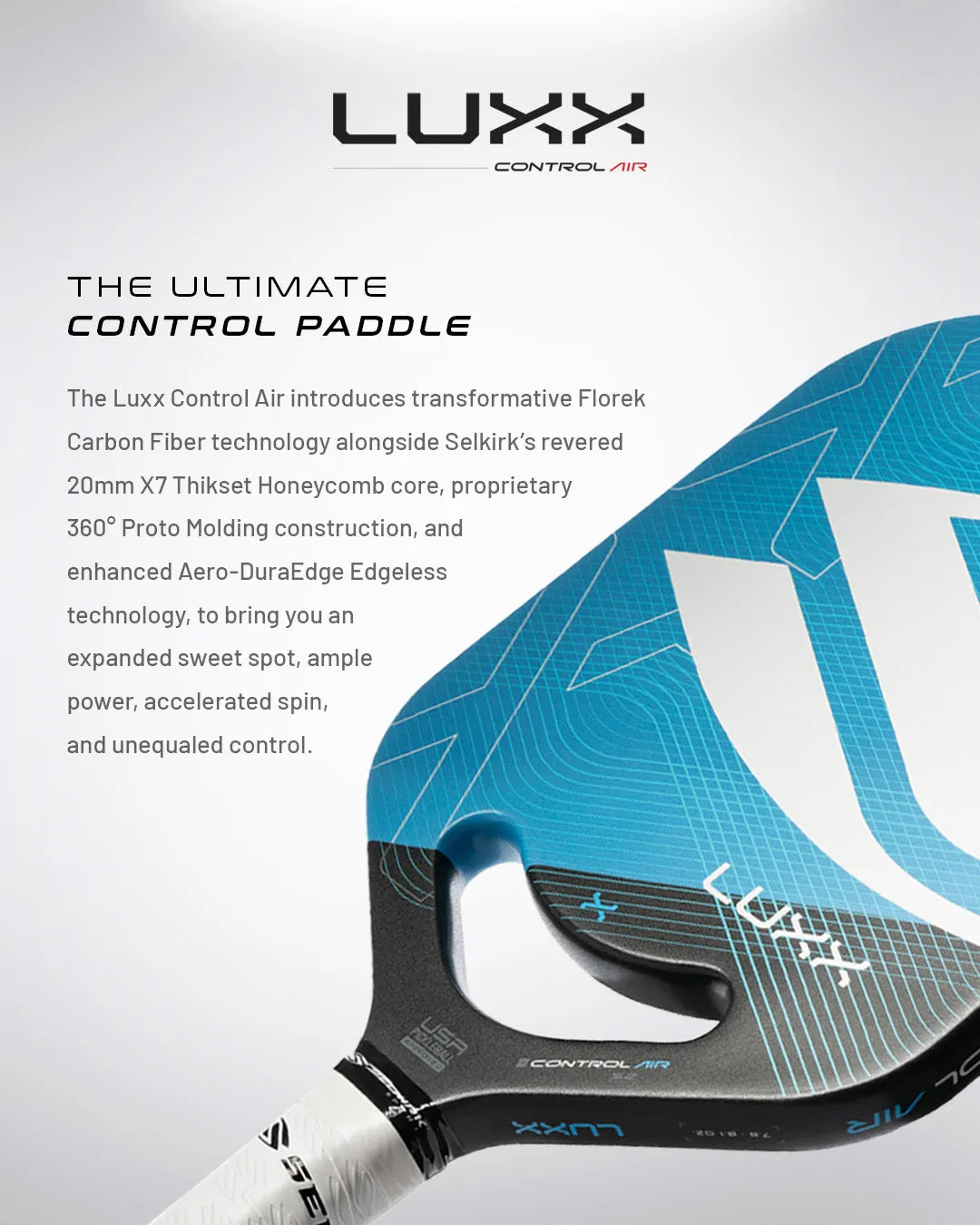 Selkirk Luxx Control Air - Epic - Pickleball Paddle