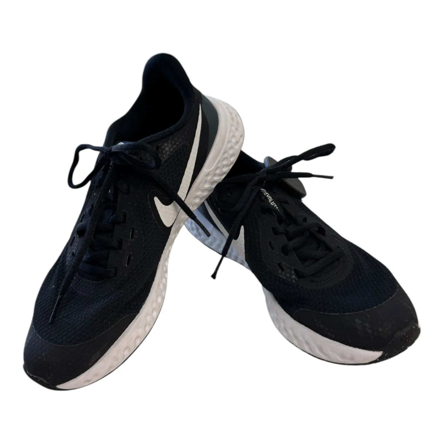 Shoes Athletic By Nike In Black & White, Size:8.5