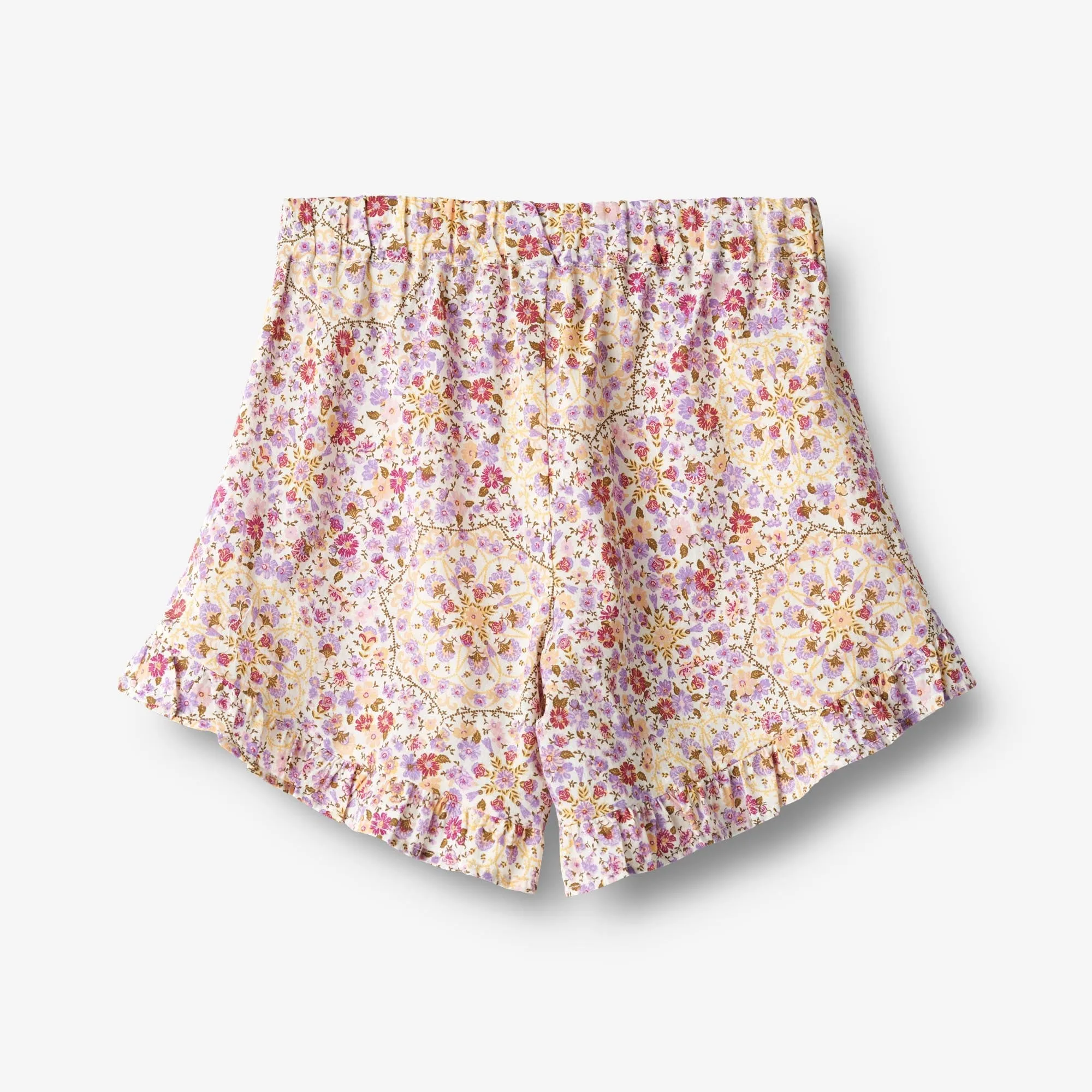 Shorts Camille - carousels and flowers Wheat