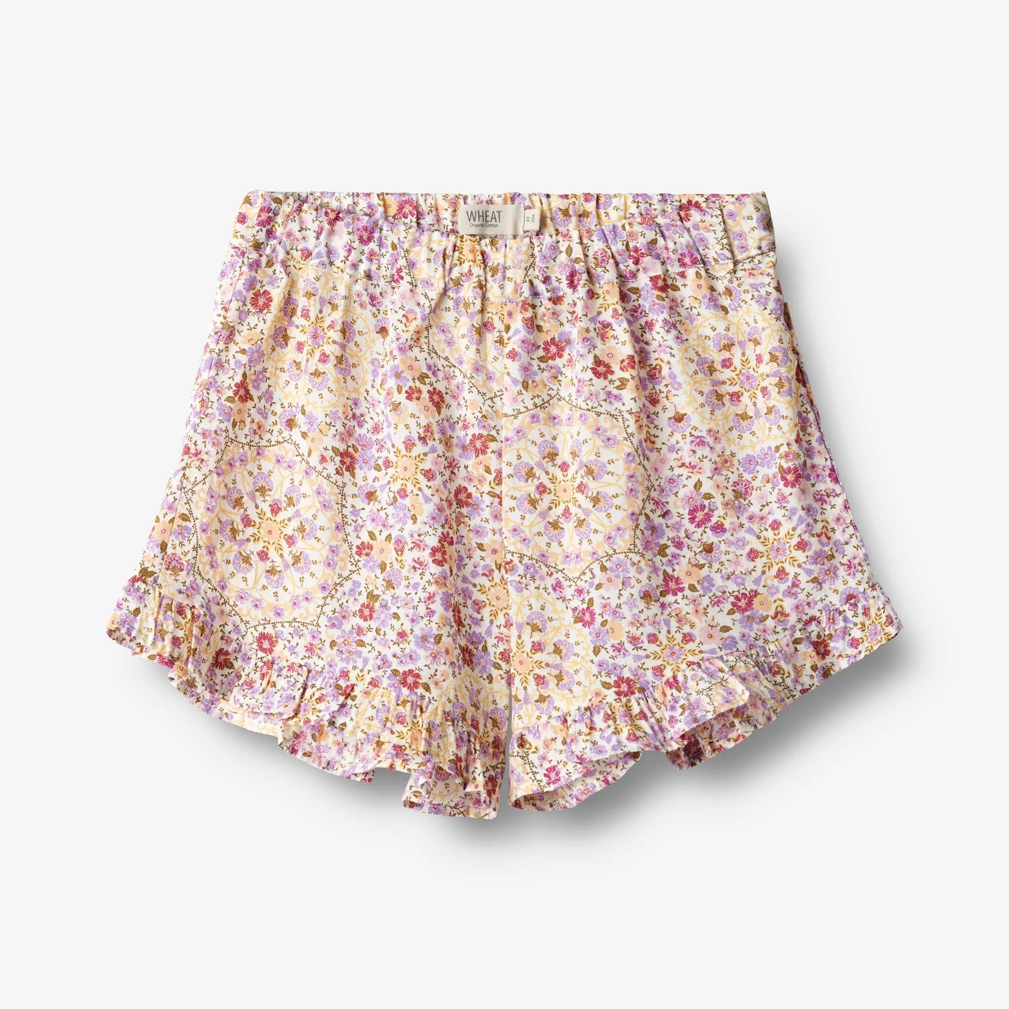 Shorts Camille - carousels and flowers Wheat