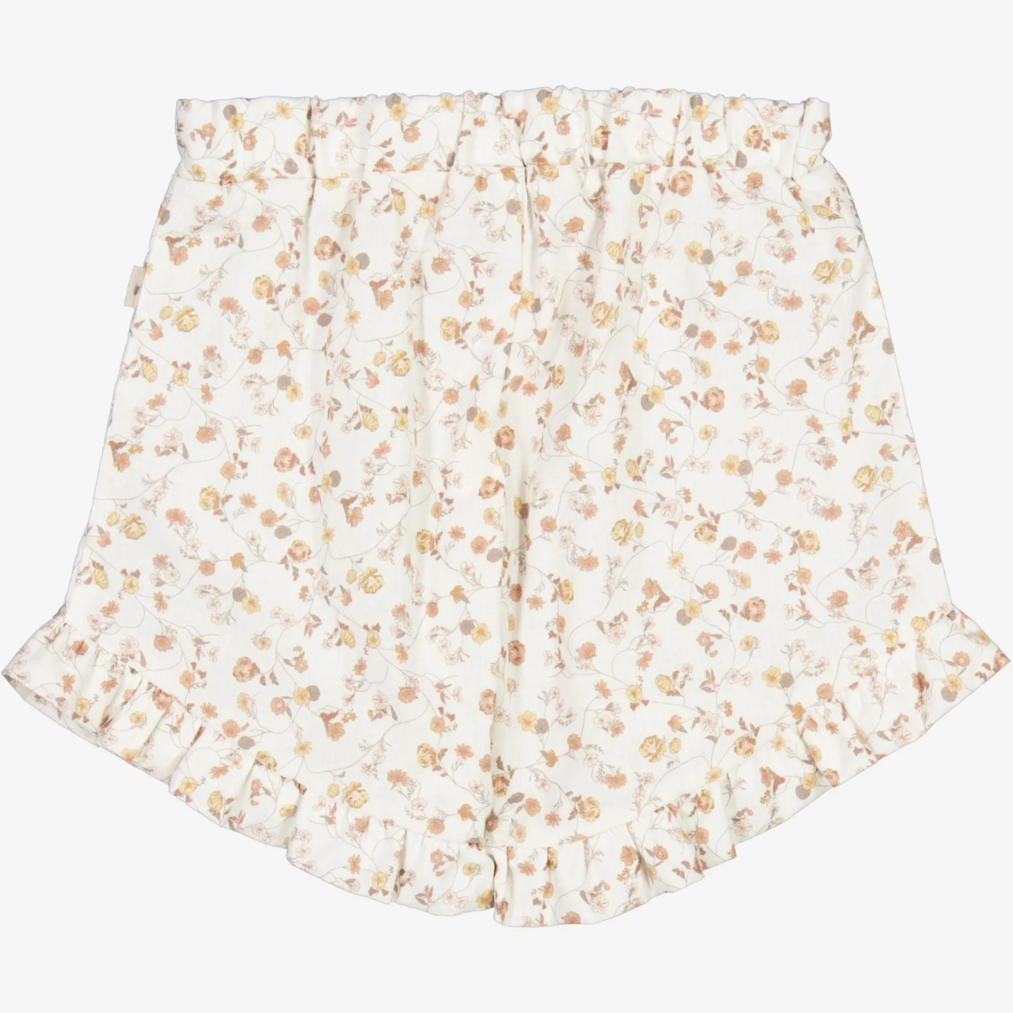 Shorts Camille - flower poppy Wheat
