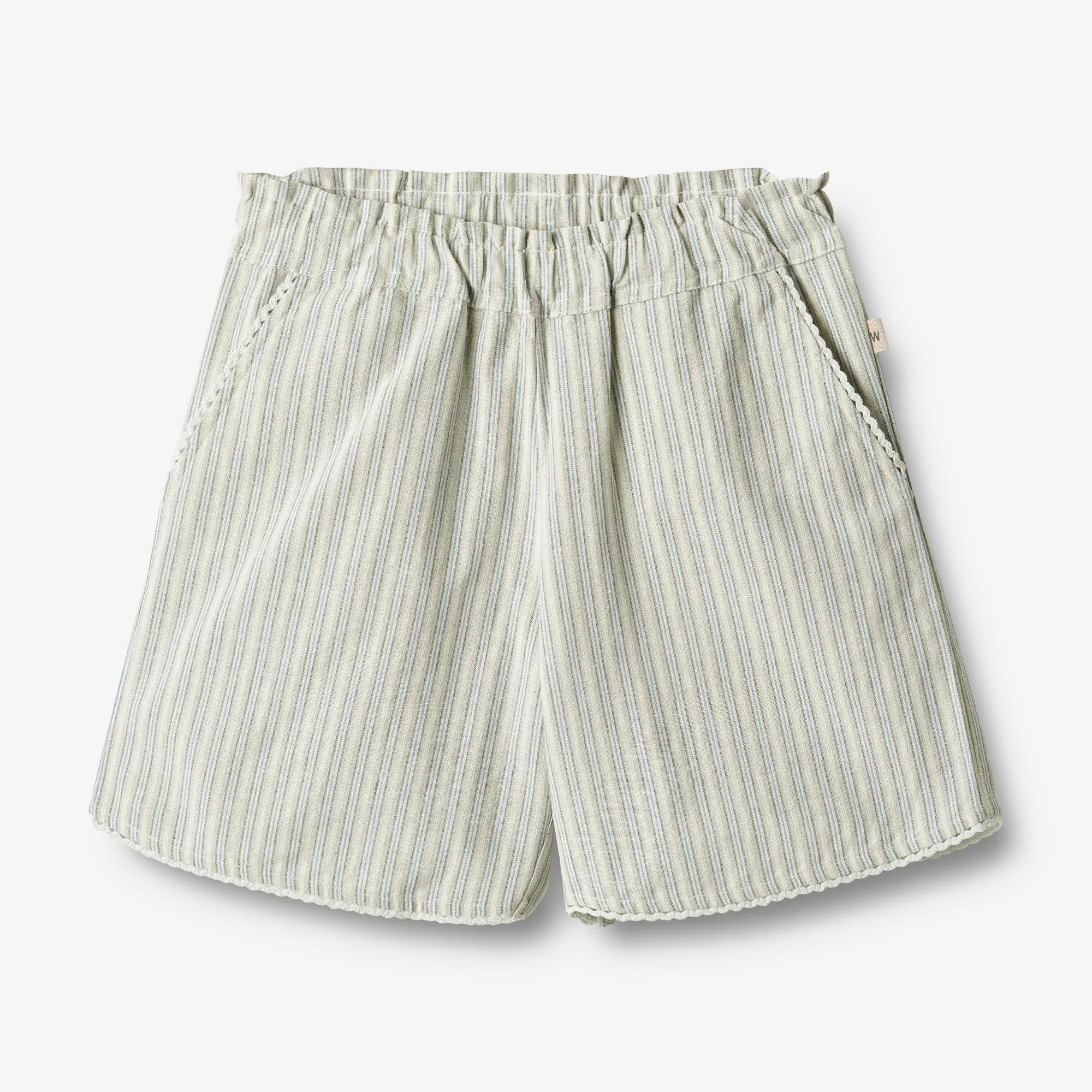 Shorts Edvia - aquablue stripe Wheat