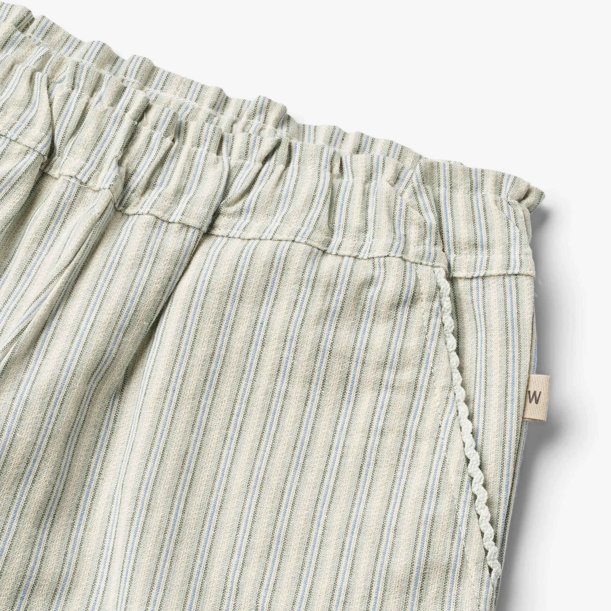 Shorts Edvia - aquablue stripe Wheat