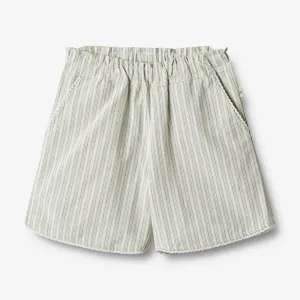 Shorts Edvia - aquablue stripe Wheat