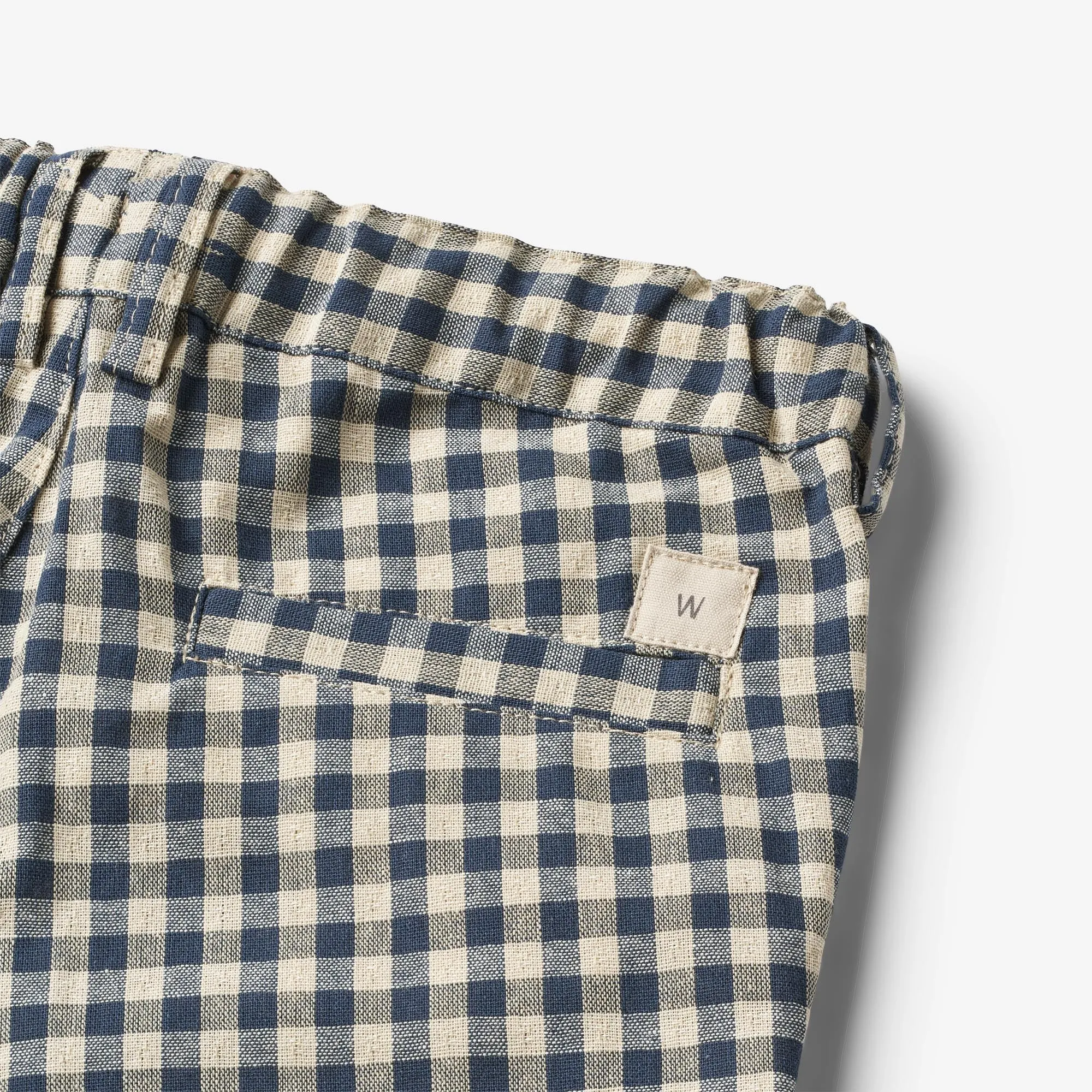 Shorts Holger - blue check Wheat