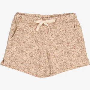Shorts Minea - rose flowers Wheat