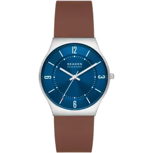 Skagen Men's Espresso Blue Dial Watch