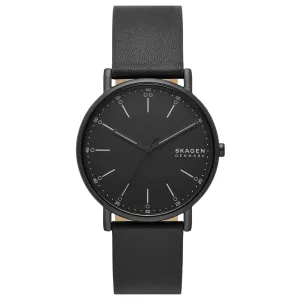 Skagen Men's Signatur Black Dial Watch
