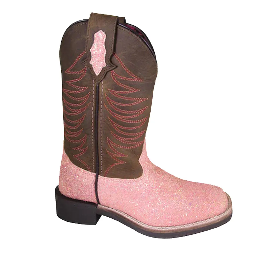 Smoky Mountain Youth Girl's Ariel Pastel Glitter Boots