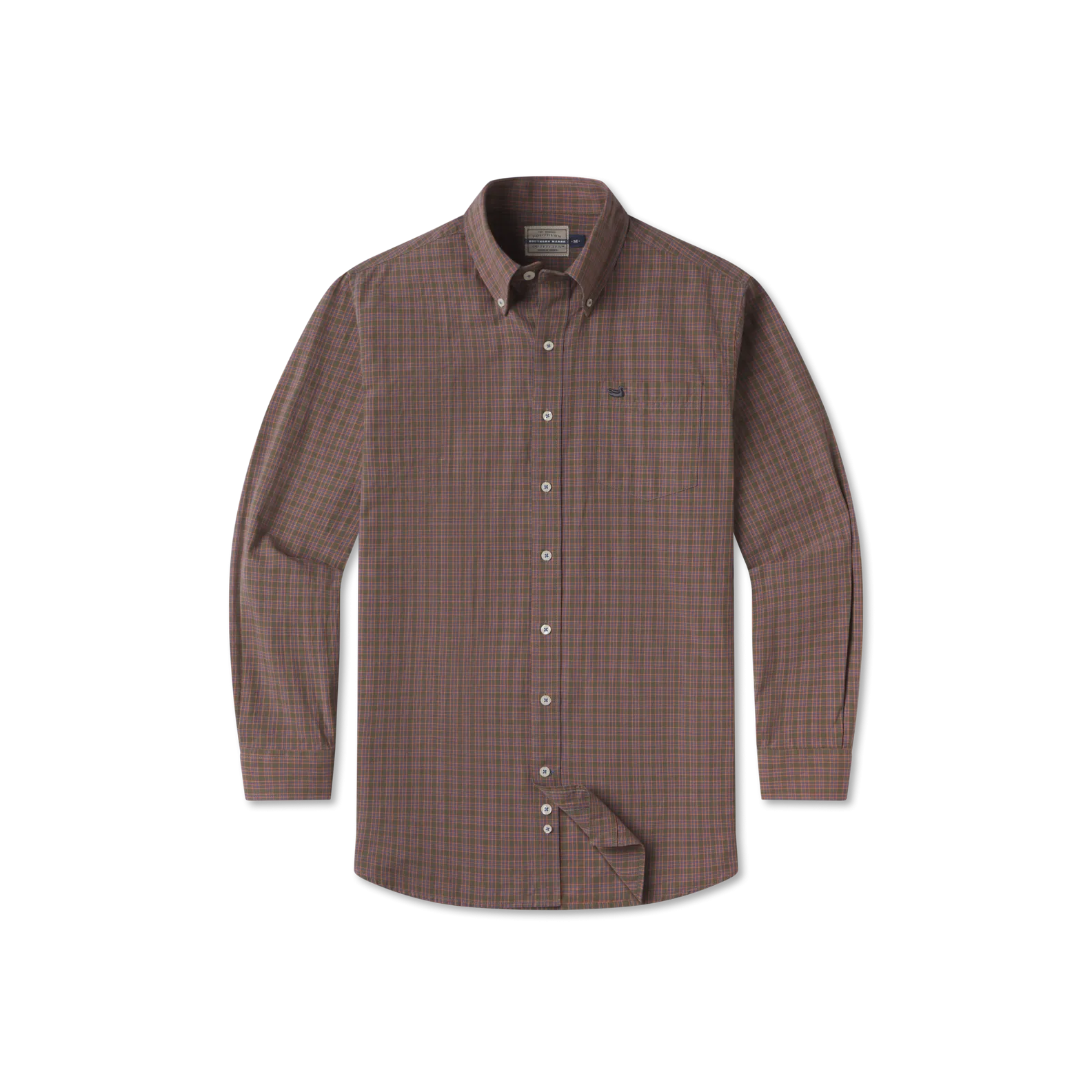 Southern Marsh 21 Abilene Washed Gingham Dress Shirt