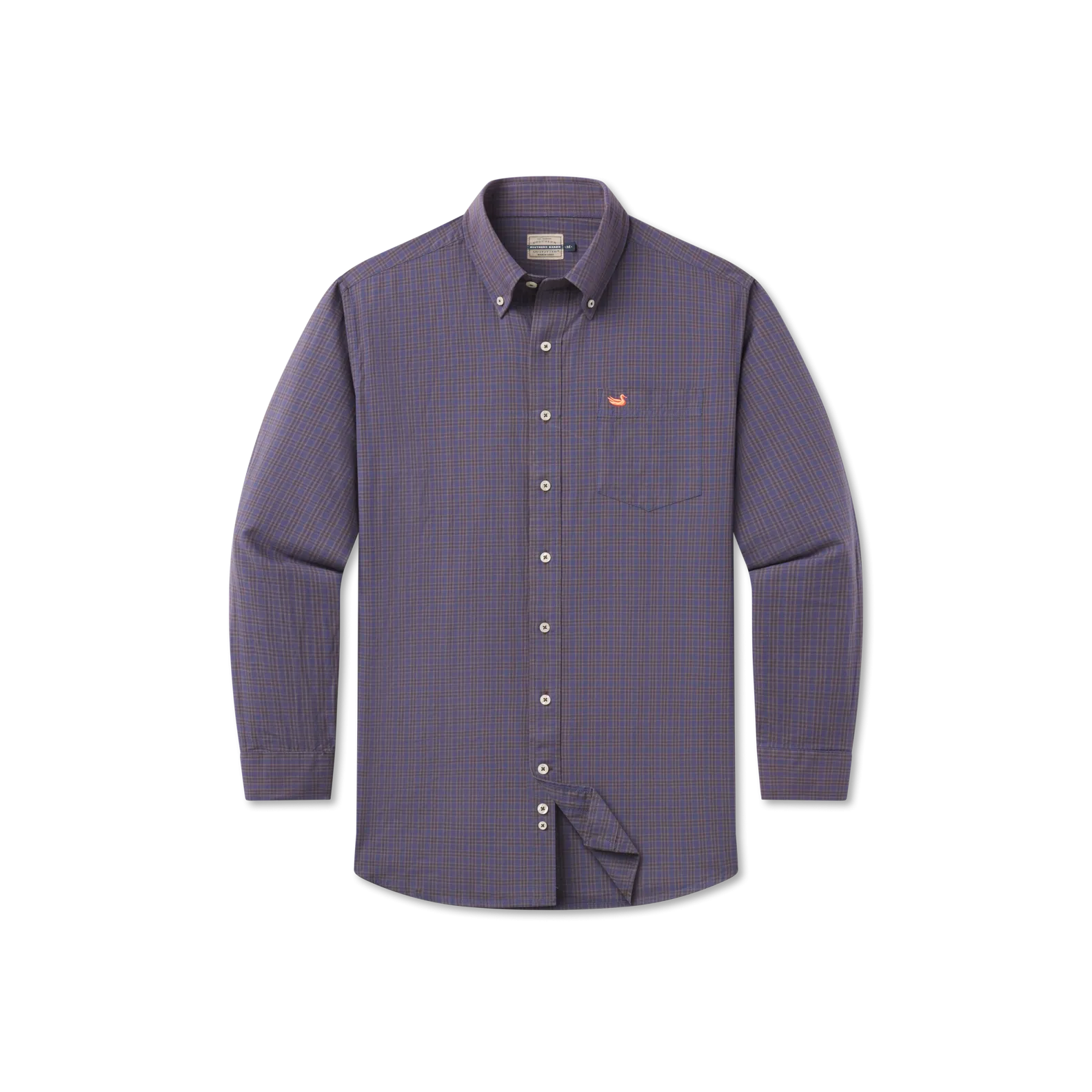 Southern Marsh 21 Abilene Washed Gingham Dress Shirt