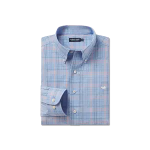 Southern Marsh 21 Aiken Windowpane Wrinkle Free Dress Shirt