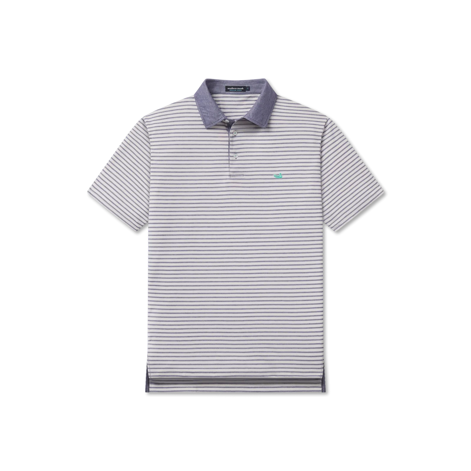 Southern Marsh 21 Albany Flats Stripe Polo
