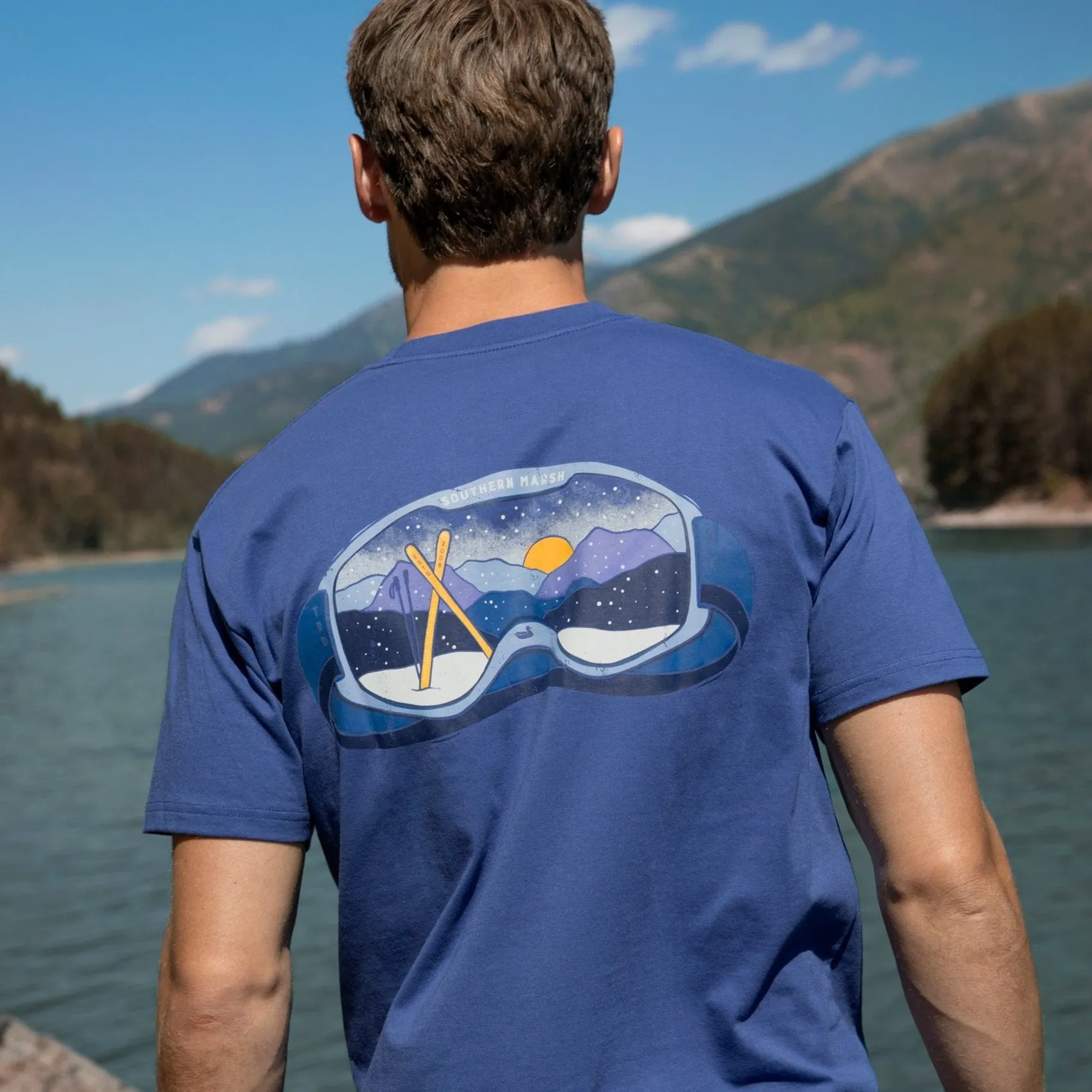 Southern Marsh 21 Altitude Tee - Goggles