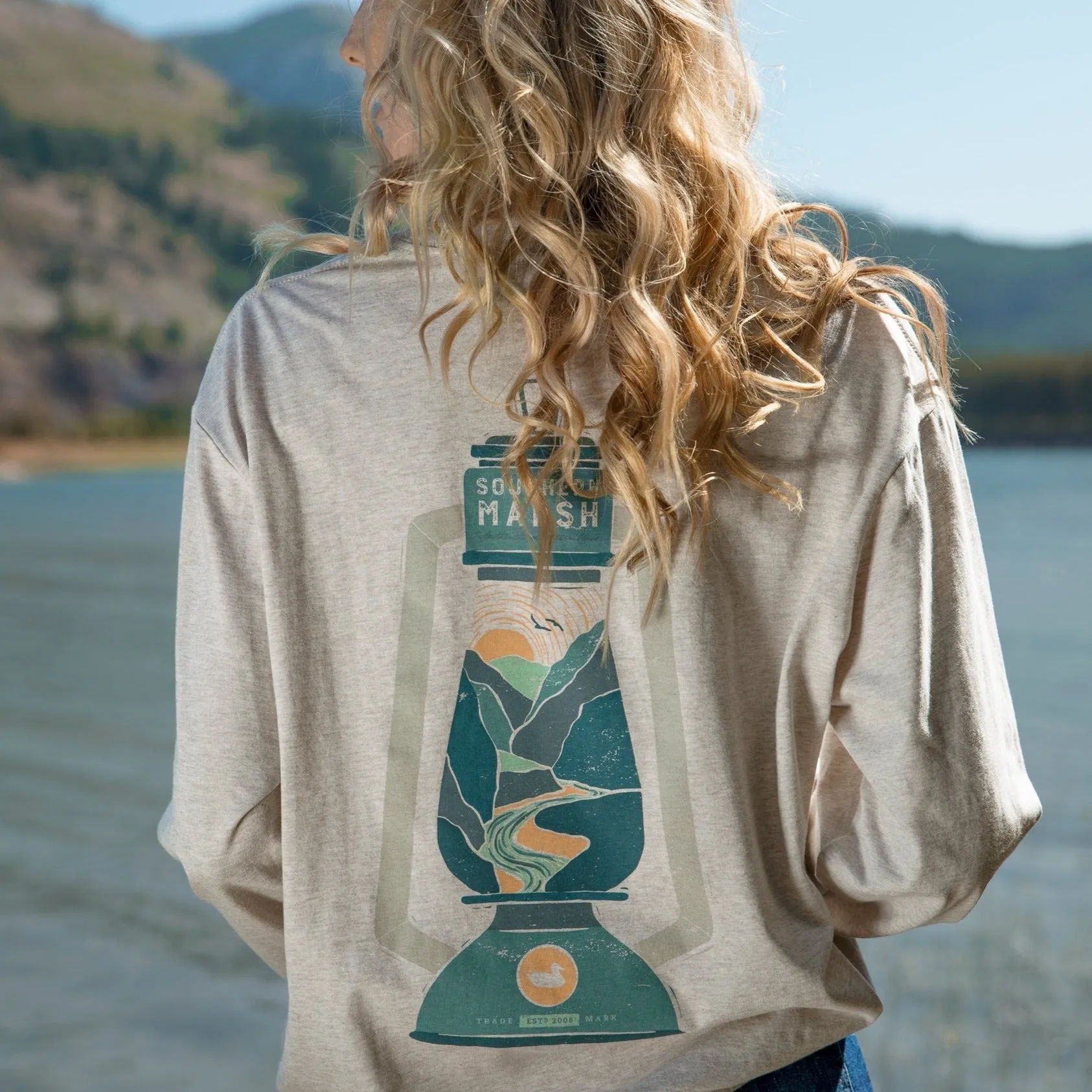 Southern Marsh 21 Altitude Tee - Lantern - Long Sleeve