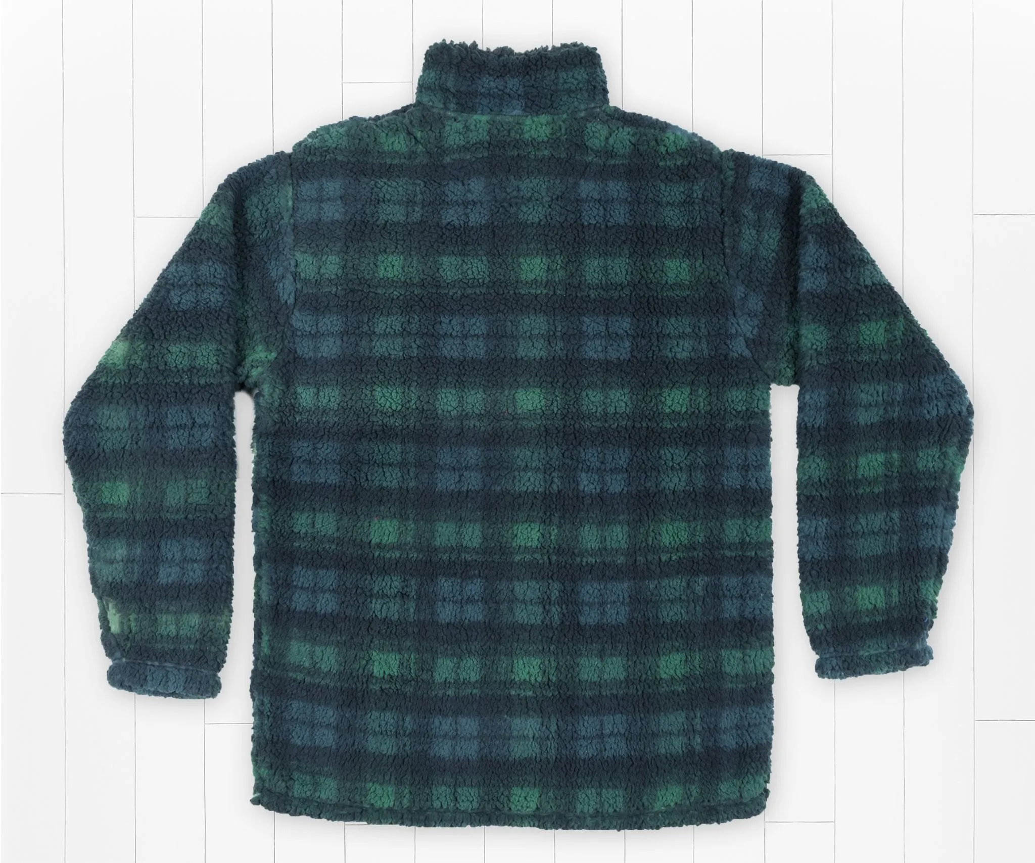 Southern Marsh 21 Andover Plaid Sherpa Pullover
