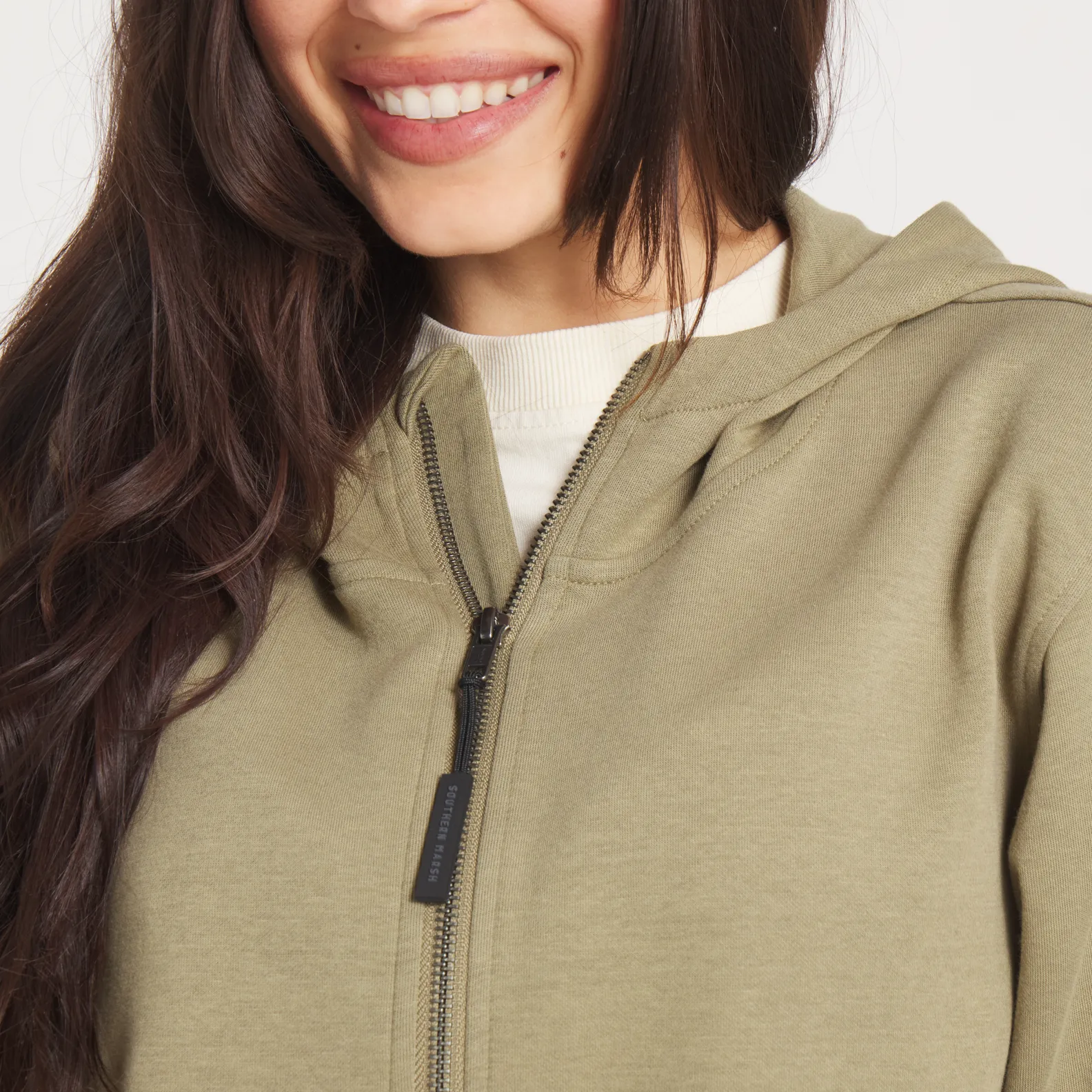 Southern Marsh 21 Angie Active Half Zip Hoodie