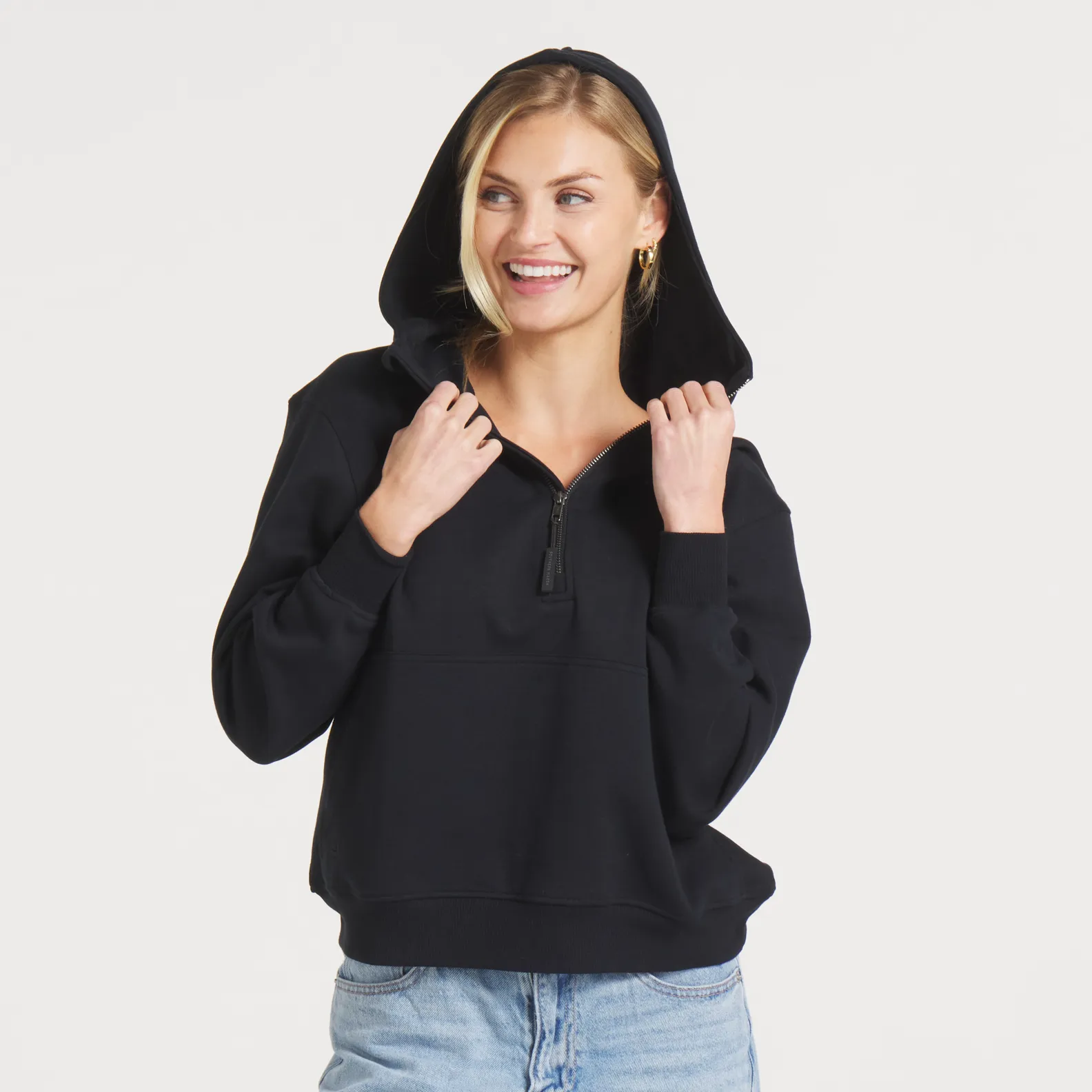 Southern Marsh 21 Angie Active Half Zip Hoodie
