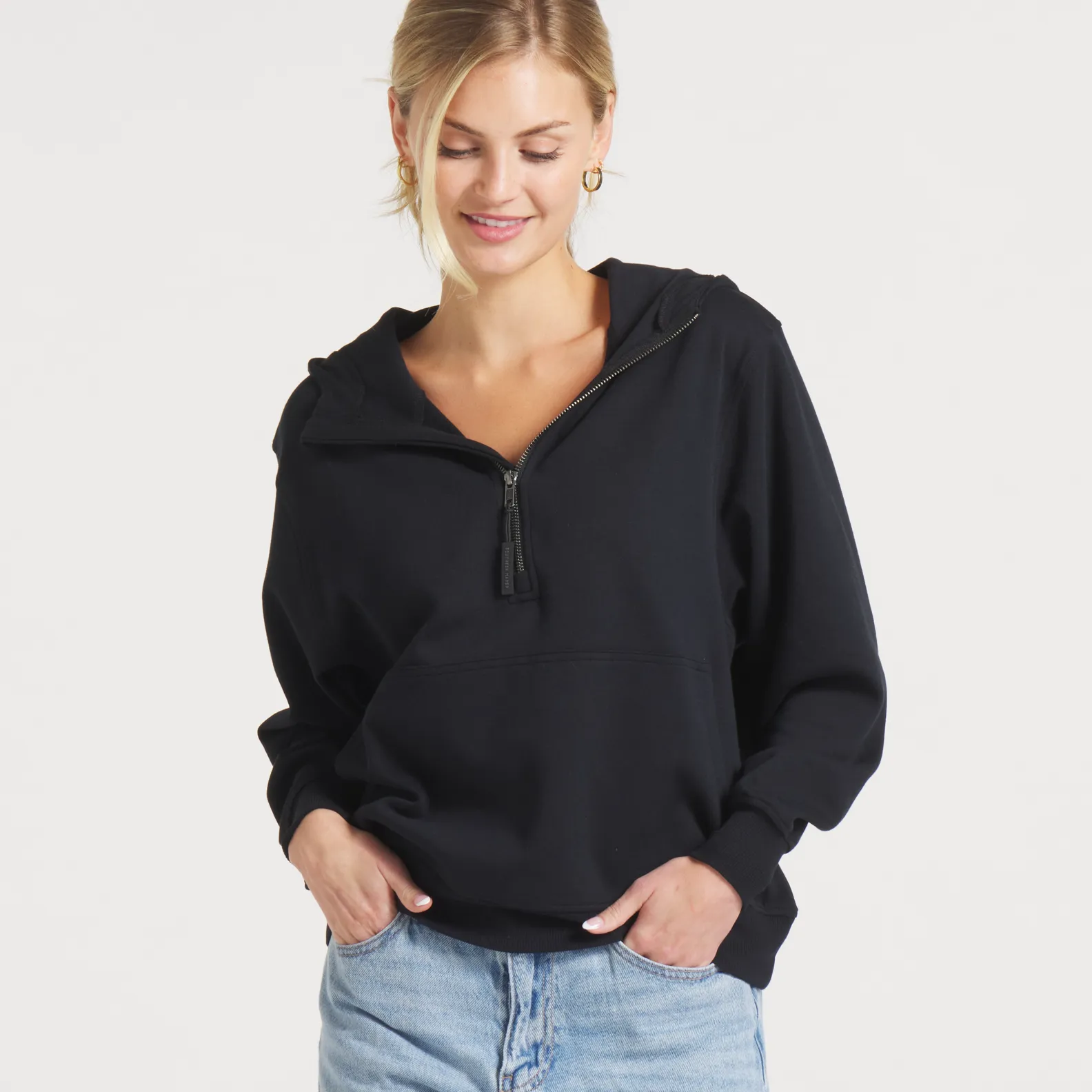 Southern Marsh 21 Angie Active Half Zip Hoodie