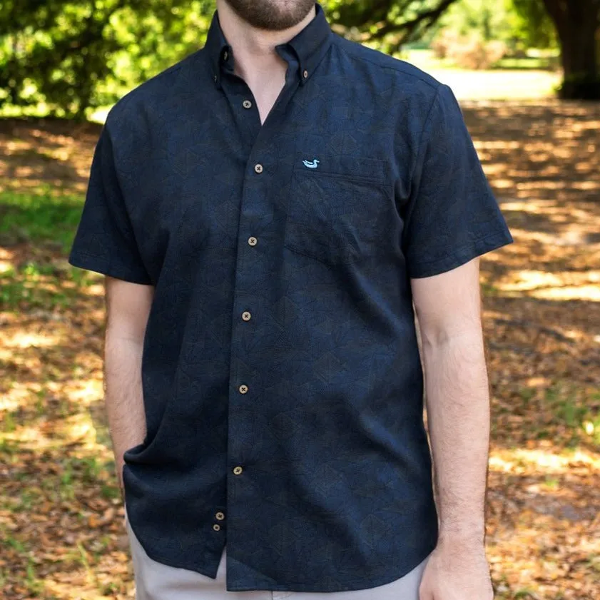 Southern Marsh 21 Atoll Woven Shirt - Geometric Fish