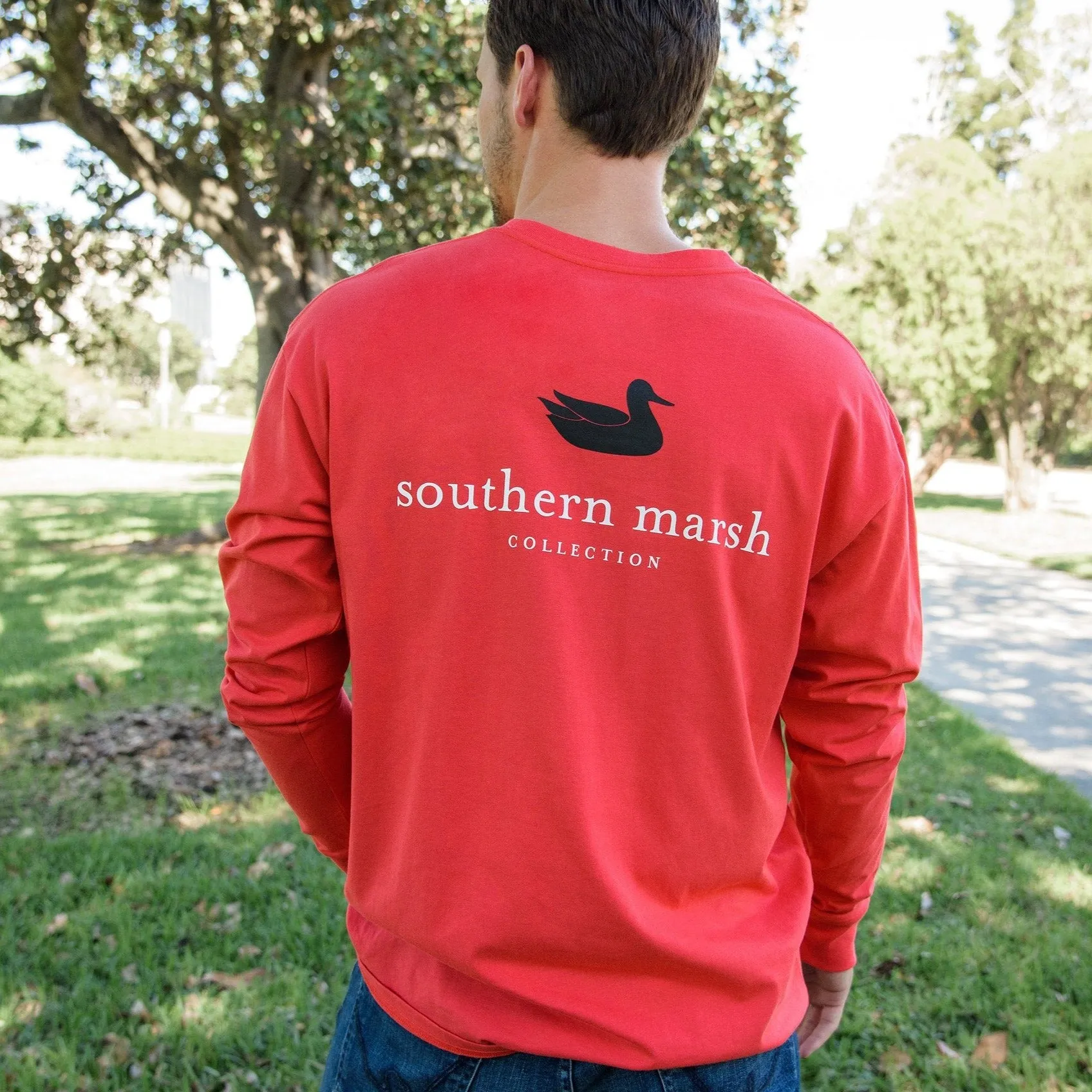 Southern Marsh 21 Authentic Collegiate Tee - Long Sleeve