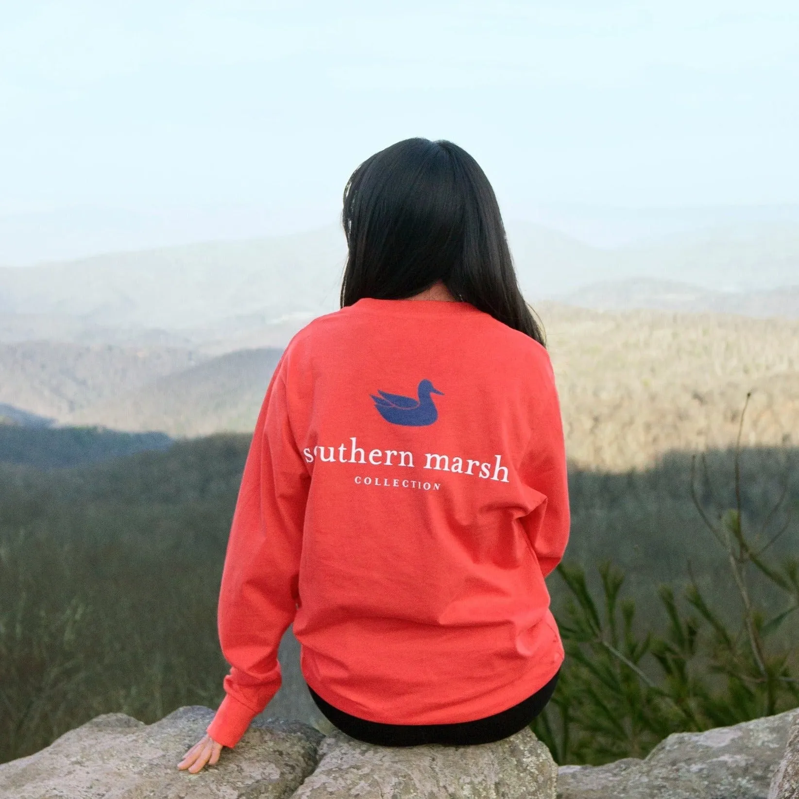 Southern Marsh 21 Authentic Collegiate Tee - Long Sleeve