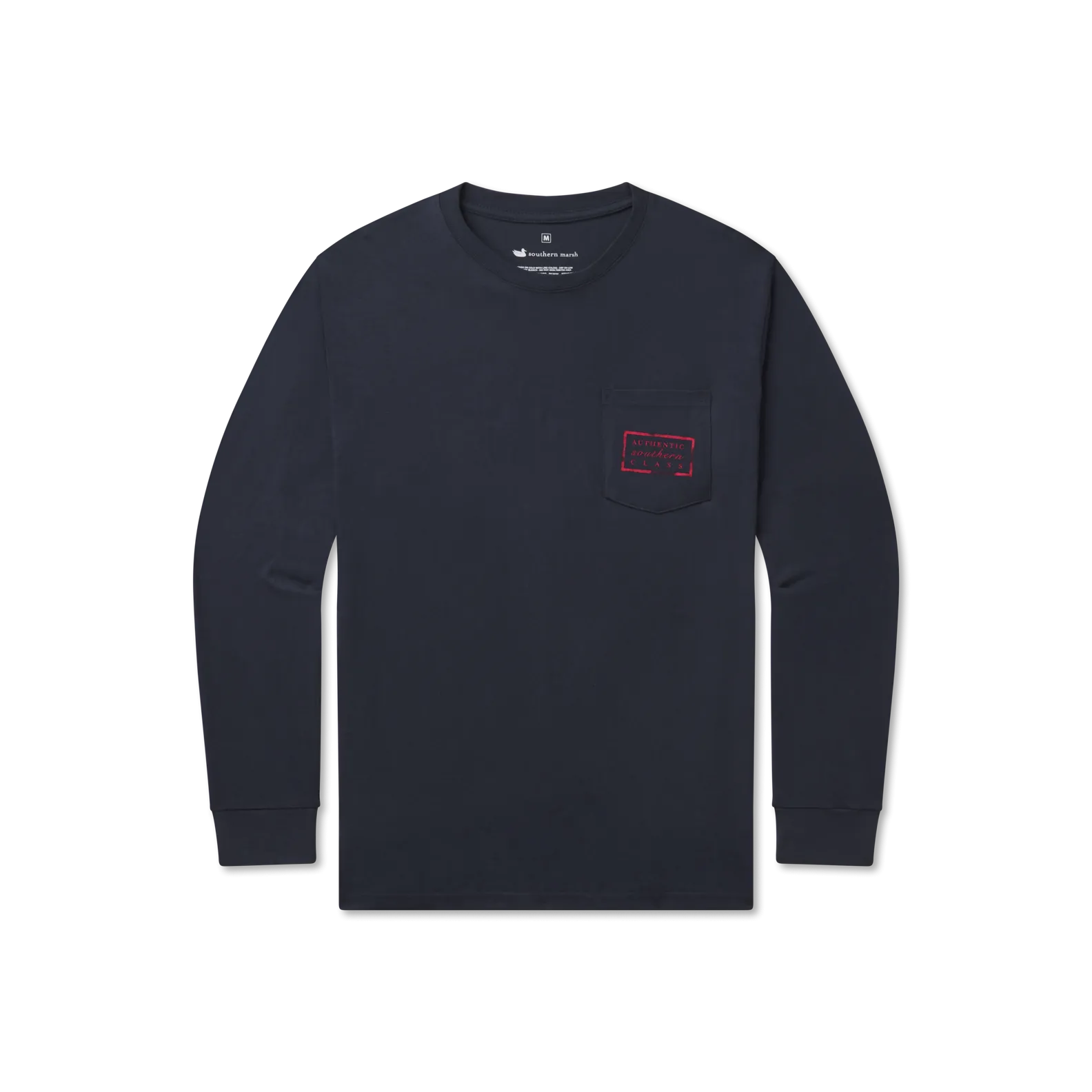 Southern Marsh 21 Authentic Flag Tee - Long Sleeve