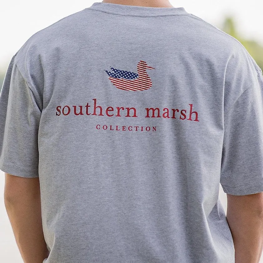 Southern Marsh 21 Authentic Flag Tee