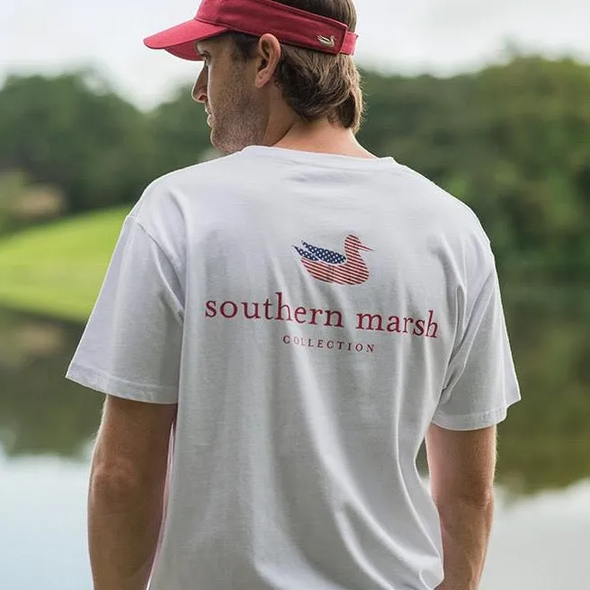Southern Marsh 21 Authentic Flag Tee
